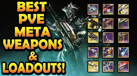 Destiny 2 Best PvE Weapons Today (Episode 1 Meta).